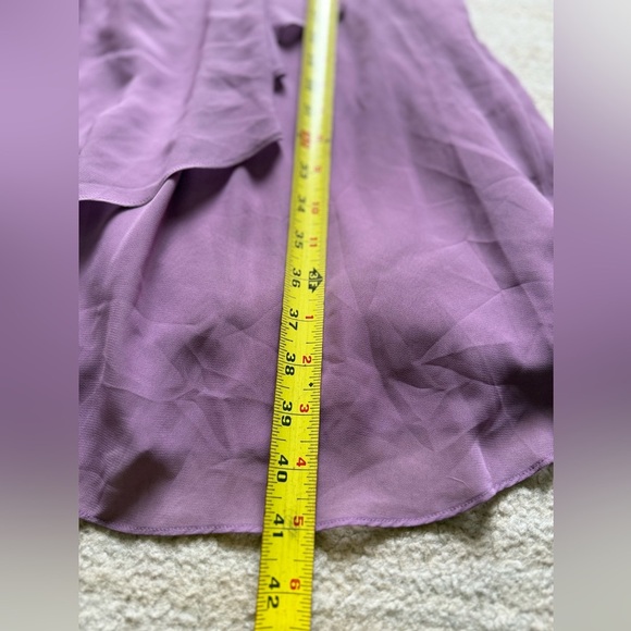 Azazie Dress Size 10 Purple A-Line Bridesmaid Wedding Formal Holiday Party - Picture 11 of 11